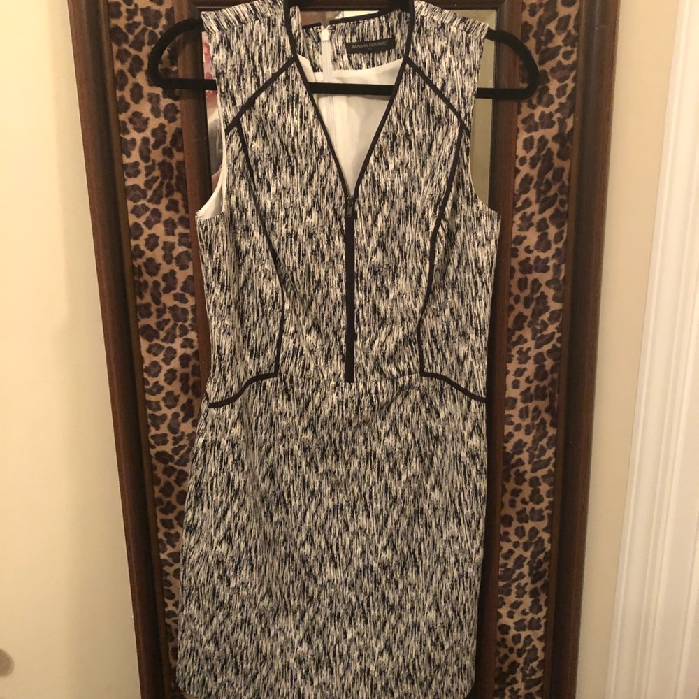 Black and White Business Dress